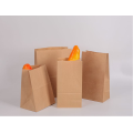 Hot Sale Square Flat Bottom Kraft Paper Bag